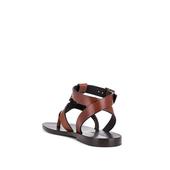 Saint Laurent Hardy Leather Sandals Women - Picture 3 of 5